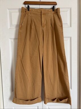 Women’s wide leg American eagle chinos
